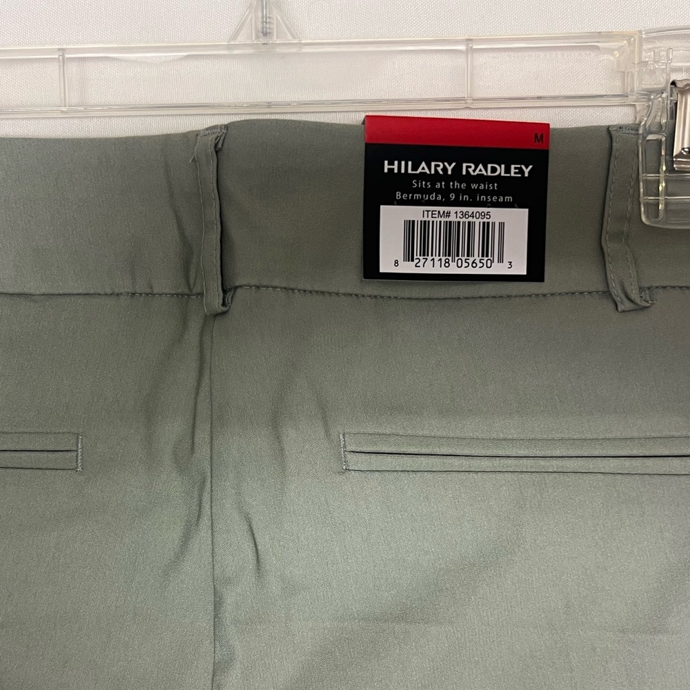 NWT Hilary Radley Sage Green Golf/Walking Shorts
Size M. - Picture 4 of 4